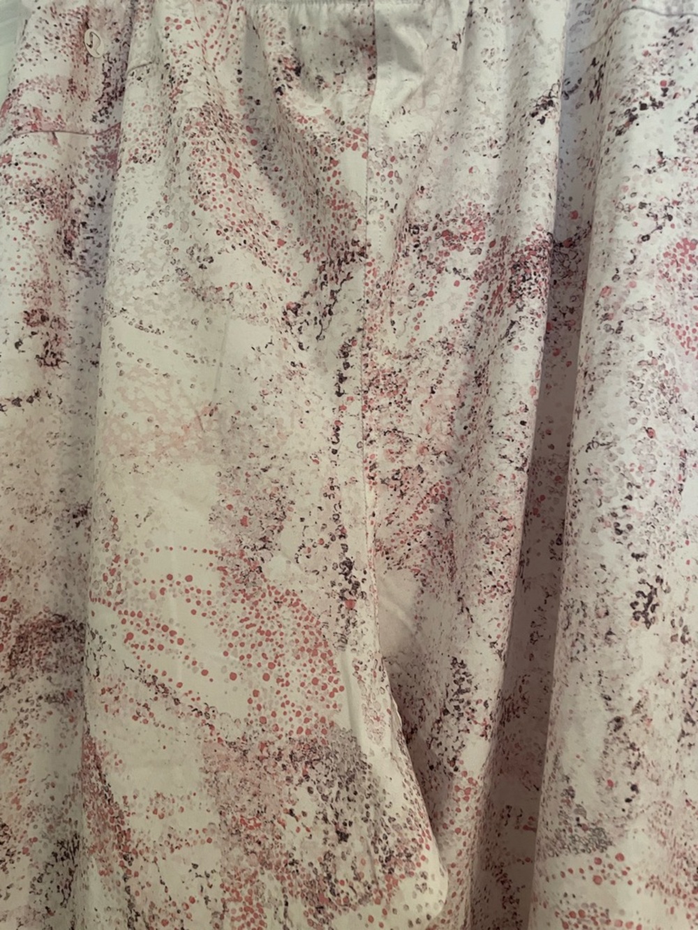 lululemon Swift Mid-Rise Wide Leg Pants Gossamer Floral Vital Pink Multi - Picture 4 of 5